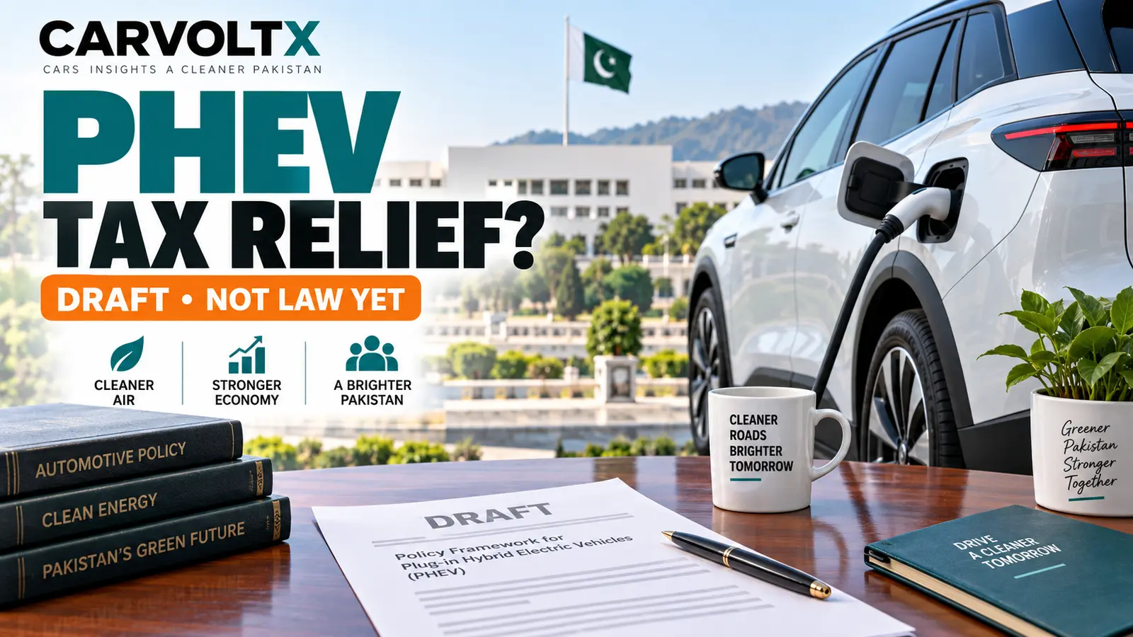 Pakistan Auto Policy Draft: PHEV Tax Relief Rumour