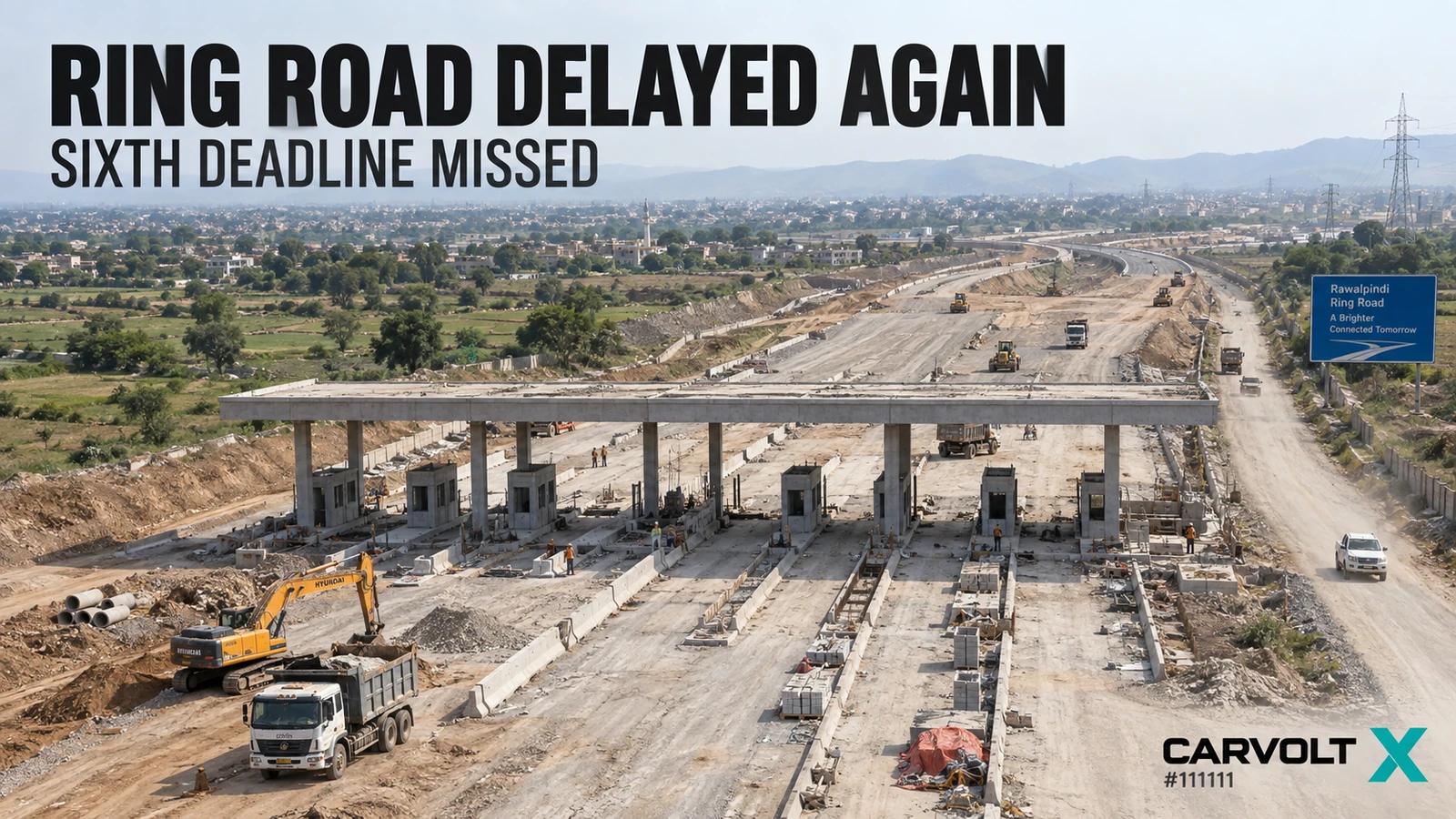 Rawalpindi Ring Road Misses Sixth Completion Deadline
