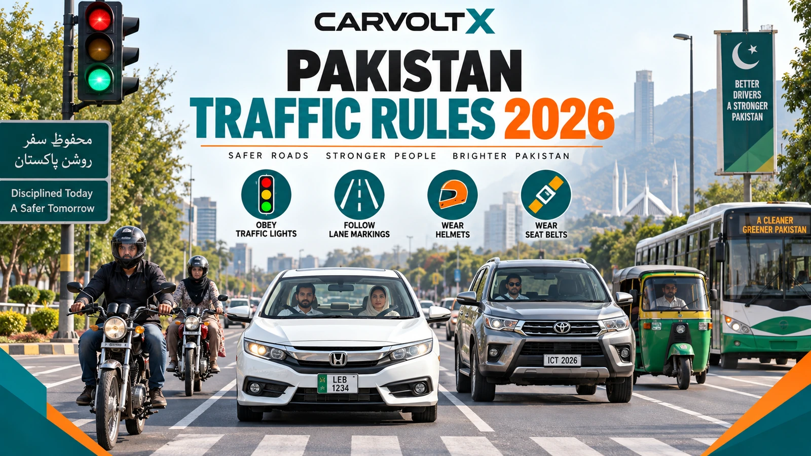 Pakistan Traffic Rules 2026: A Practical Driver Guide