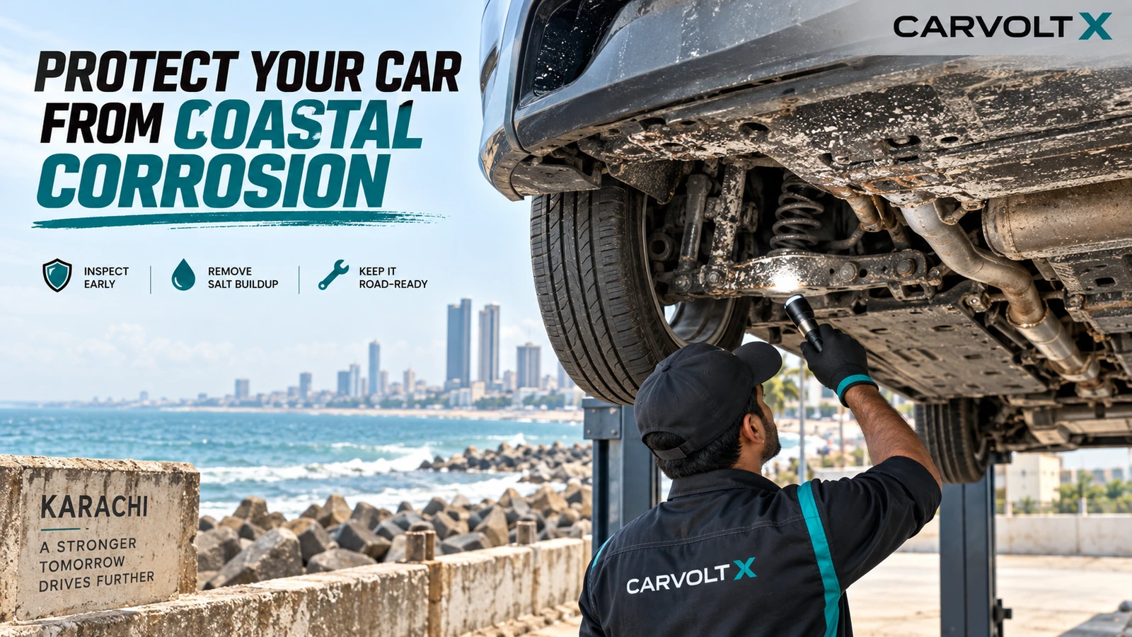 Coastal Corrosion in Karachi: How to Protect Your Car