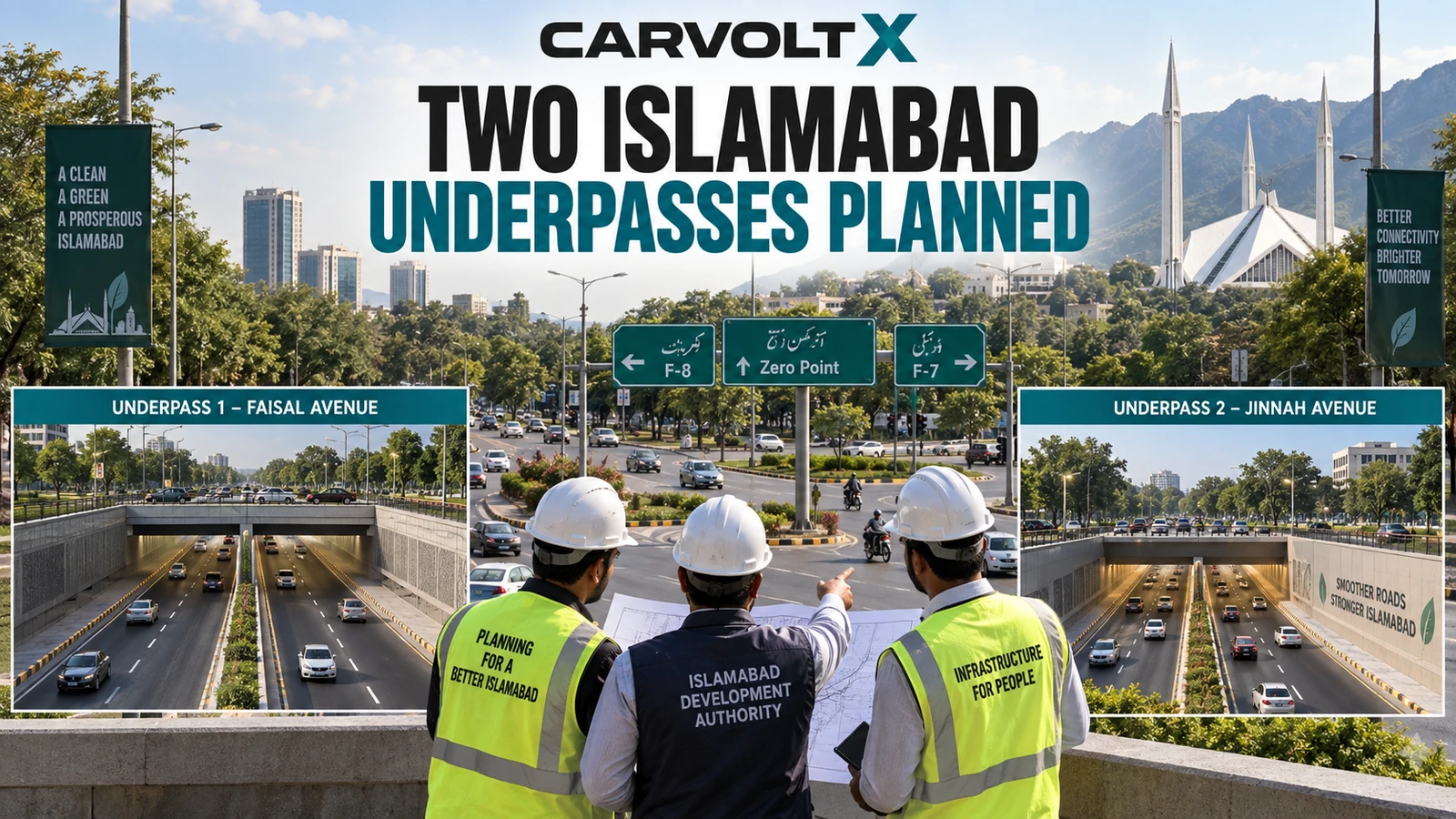 Two New Underpasses Planned to Reduce Islamabad Traffic