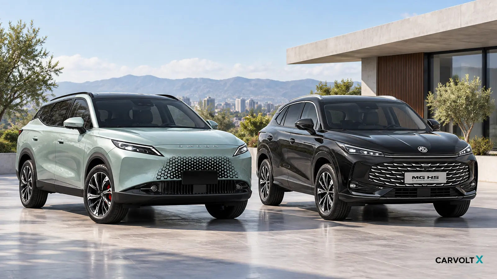 OMODA 7 Premium vs MG HS Super Hybrid: Which PHEV Offers Better Value?