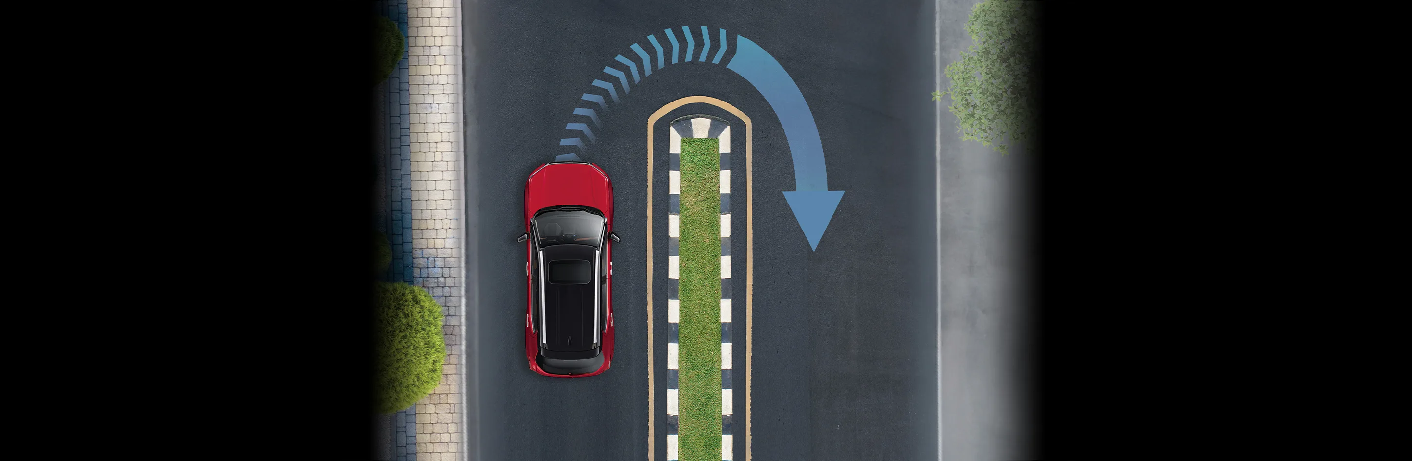 Turning Radius V100 Changes Desktop