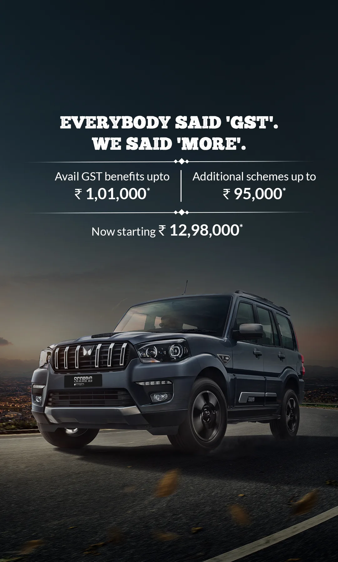 Scorpio Classic Mobile Banner 1080x1794