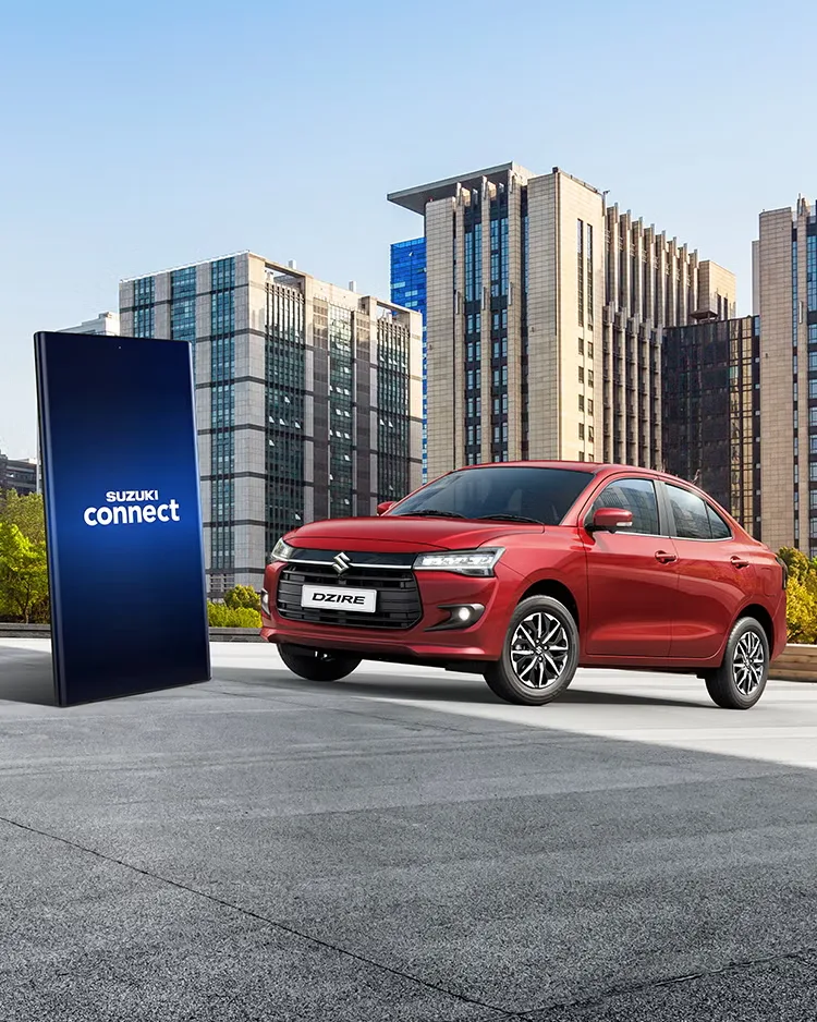 Ar Vk Maruti Dzire Next Gen Suzuki Connect Shot V2 All Light On 750x938