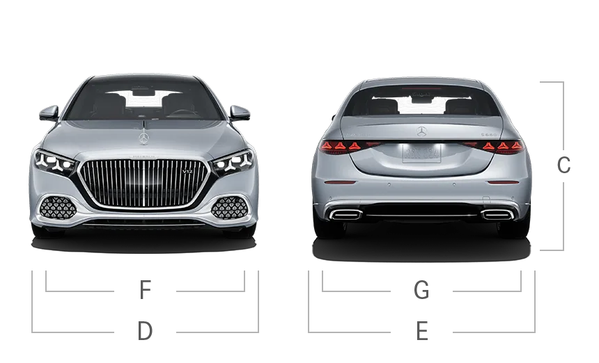 2027 S680 Maybach Sedan Sfb Dr