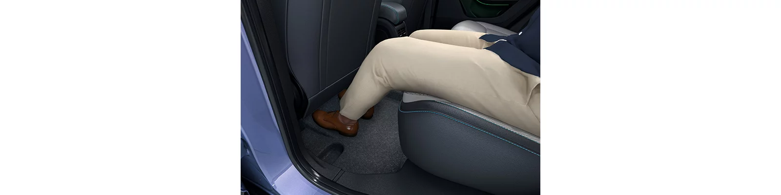 Elevated Rear Footrest​ Curvv Ev