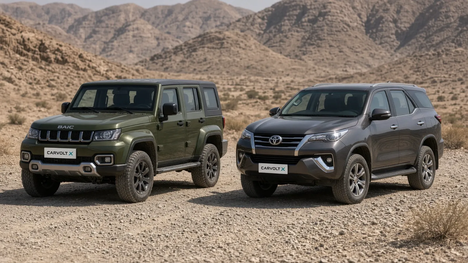 BAIC BJ40 Plus vs Toyota Fortuner in Pakistan: 4x4 vs 7-Seat SUV Verdict