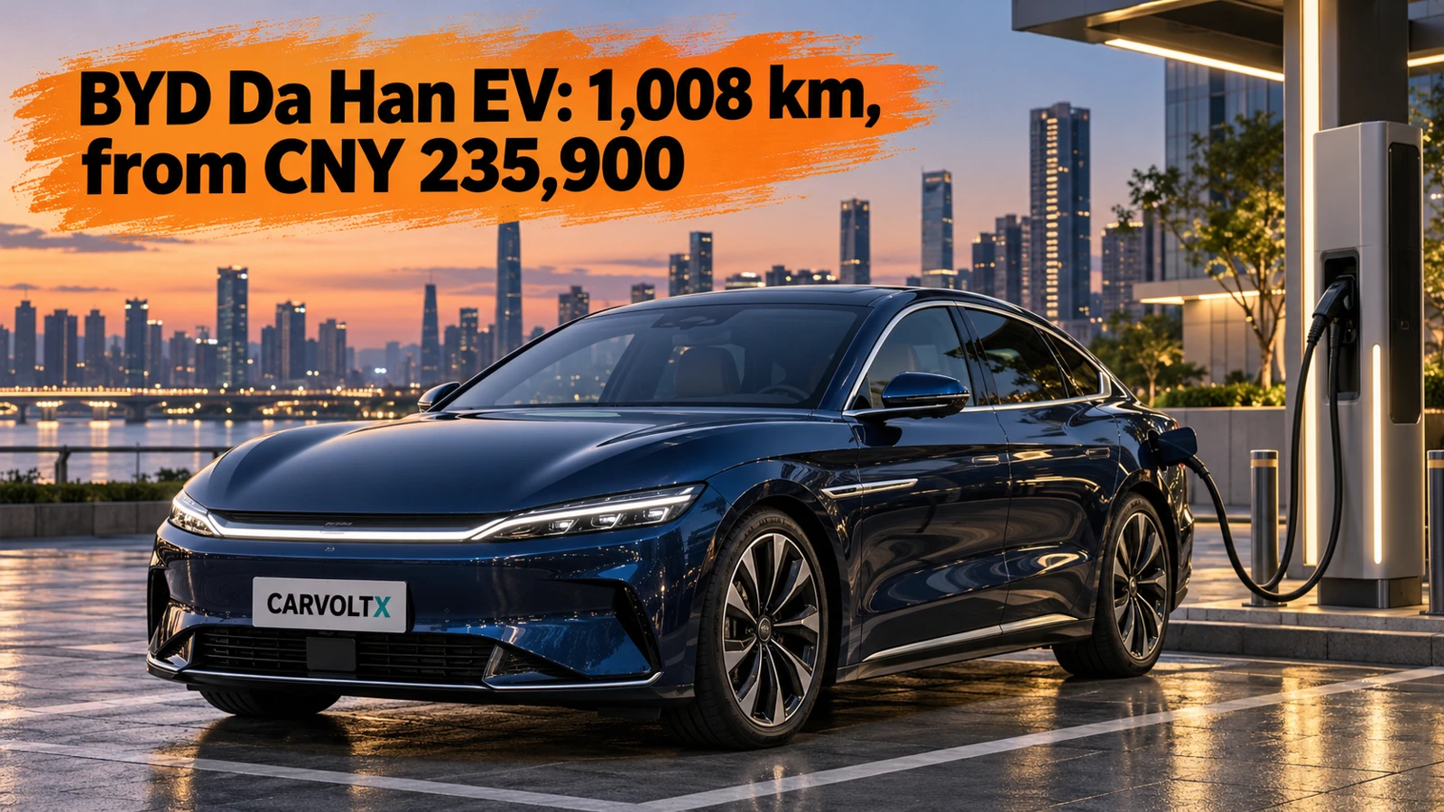 BYD Da Han EV Launched in China From CNY 235,900 With 1,008 km Range