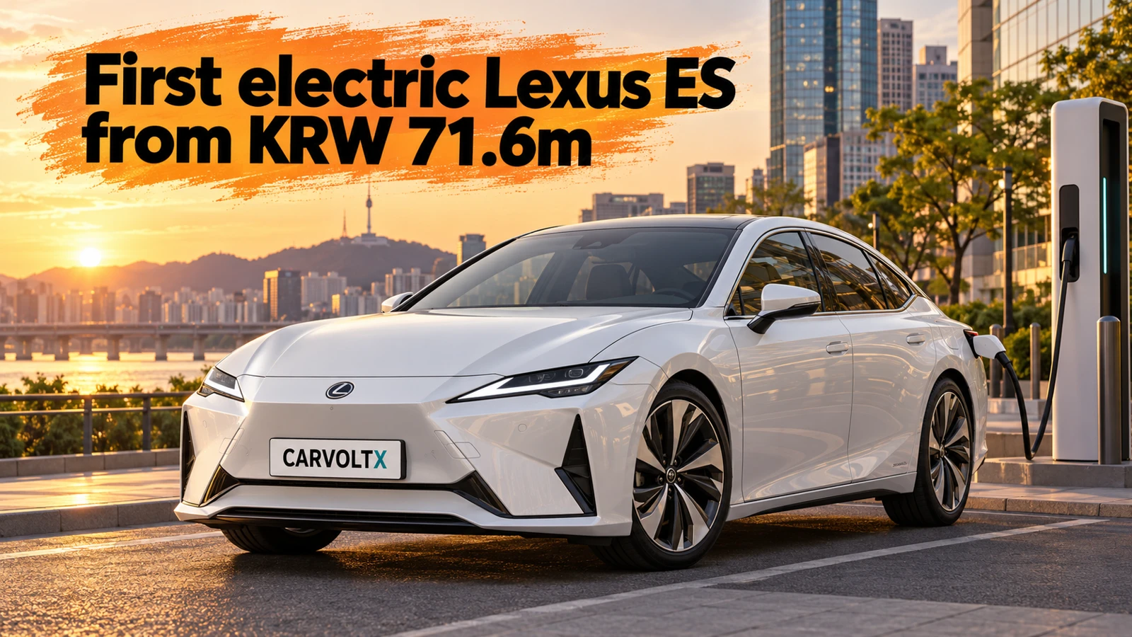 First Electric Lexus ES Launched in South Korea From KRW 71.6 Million